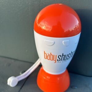 Baby slusher Portable Sound Machine - Orange and White